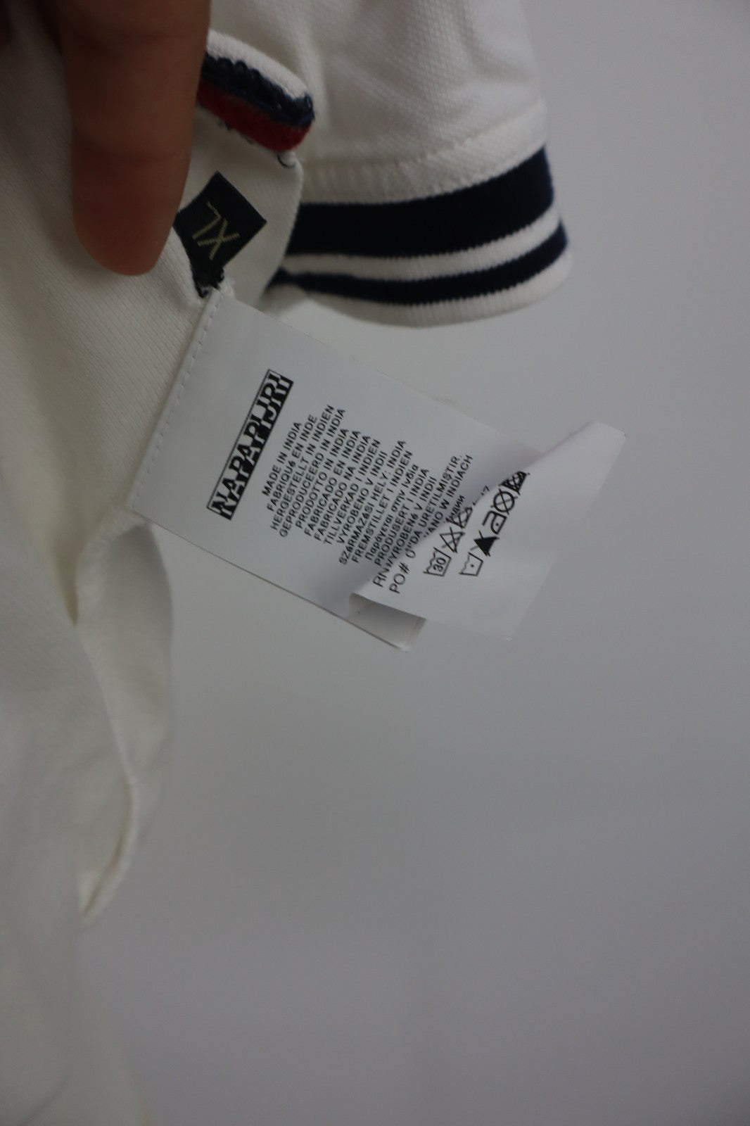 NAPAPIJRI MAGLIA POLO UOMO TG. XL MAN T-SHIRT CASUAL VINTAGE COTONE COTTON