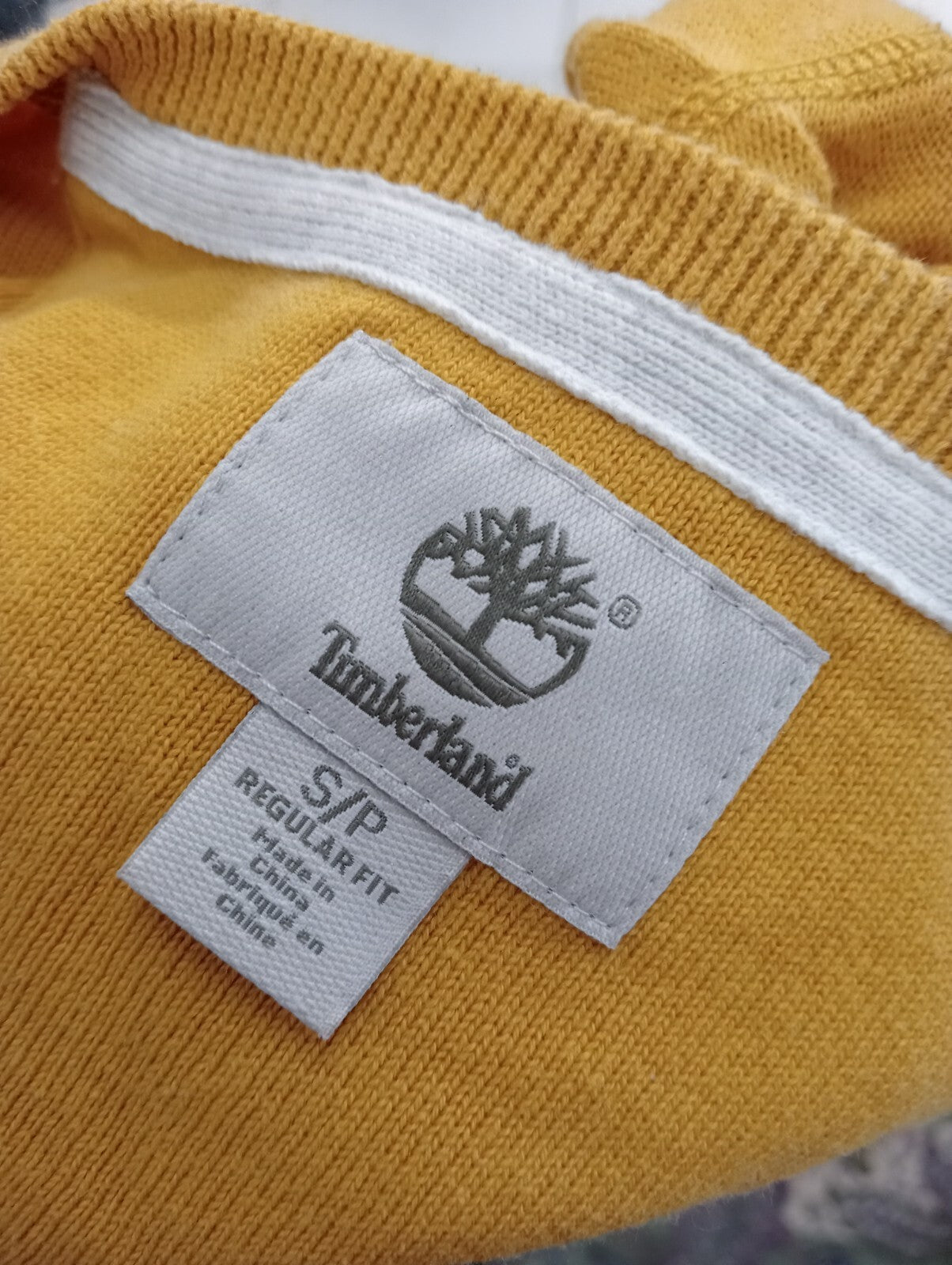 TIMBERLAND  MAGLIONE COTONE COTTON VINTAGE UOMO Tg. S MAN SWEATER CASUAL