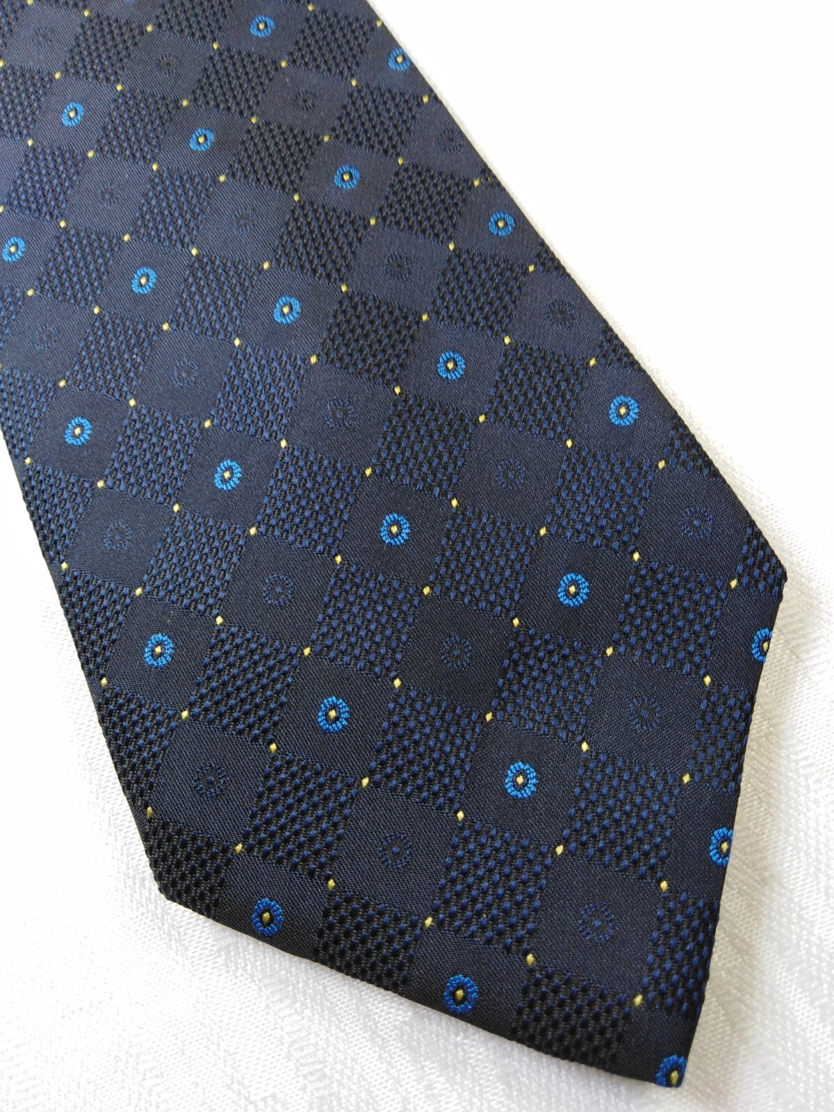 UNGARO 100% SILK TIE SETA CRAVATTA NECKTIE MADE IN ITALY CLASSIC