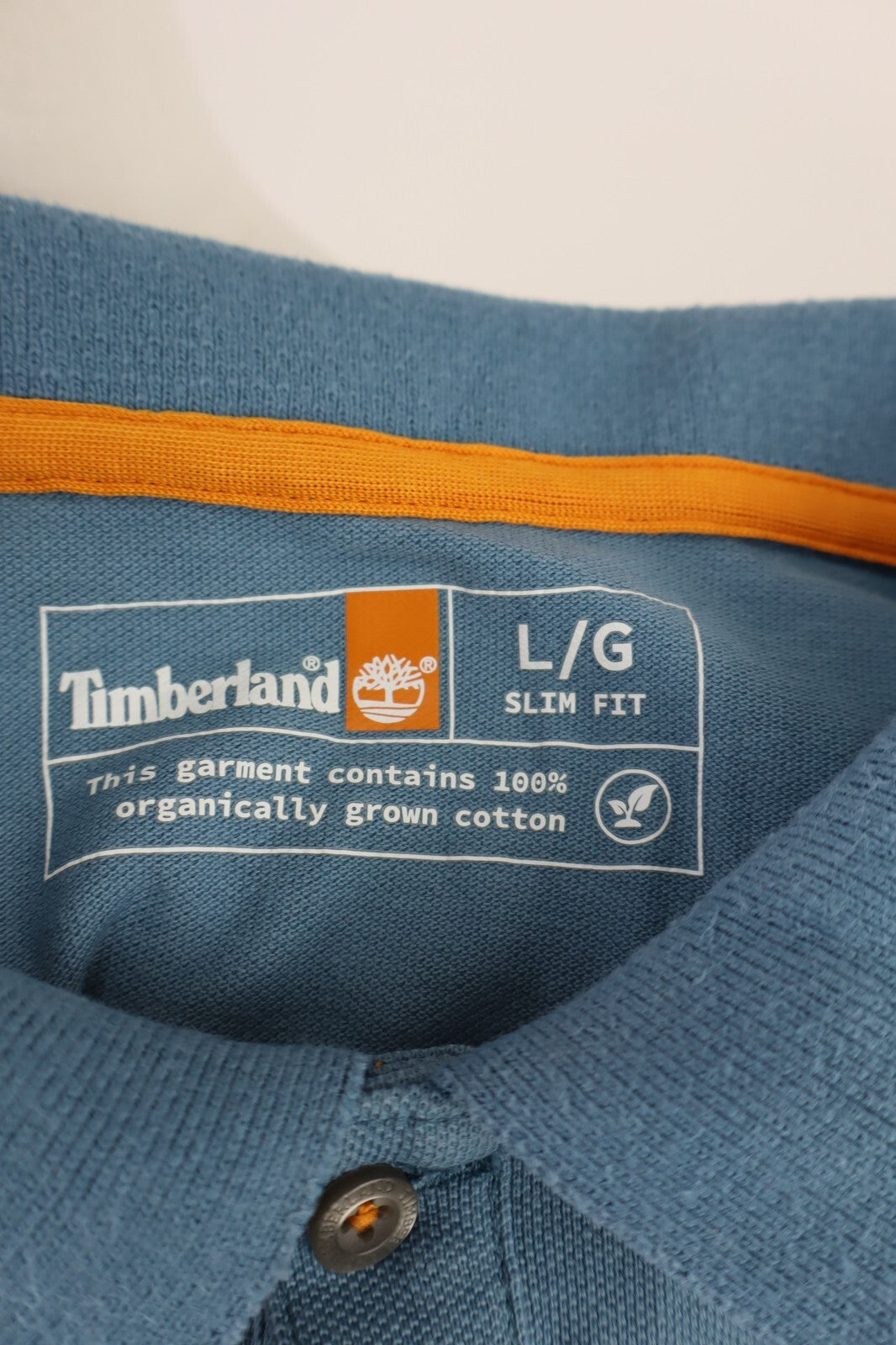 TIMBERLAND MAGLIA POLO COTONE UOMO TG. L MAN POLO SHIRT CASUAL VINTAGE COTTON
