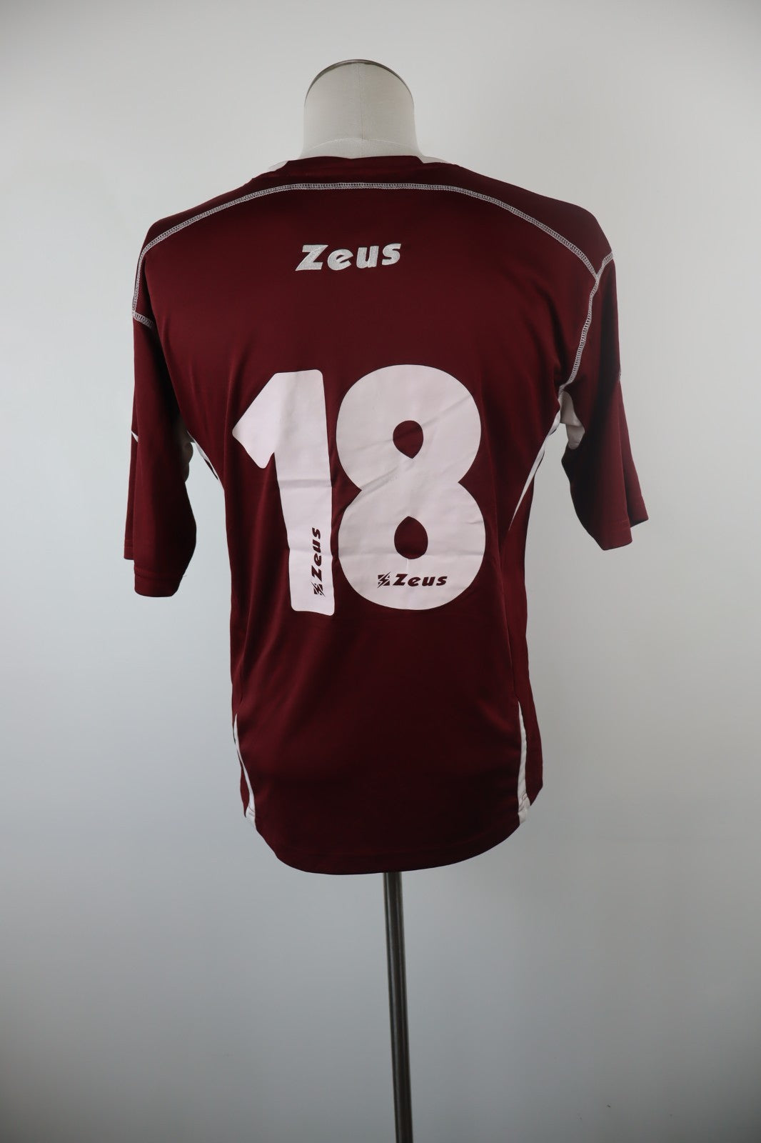 ZEUS POMIGLIANO N 18 SERIE D MAGLIA CALCIO UOMO L JERSEY TRIKOT SPORT INDOSSATA