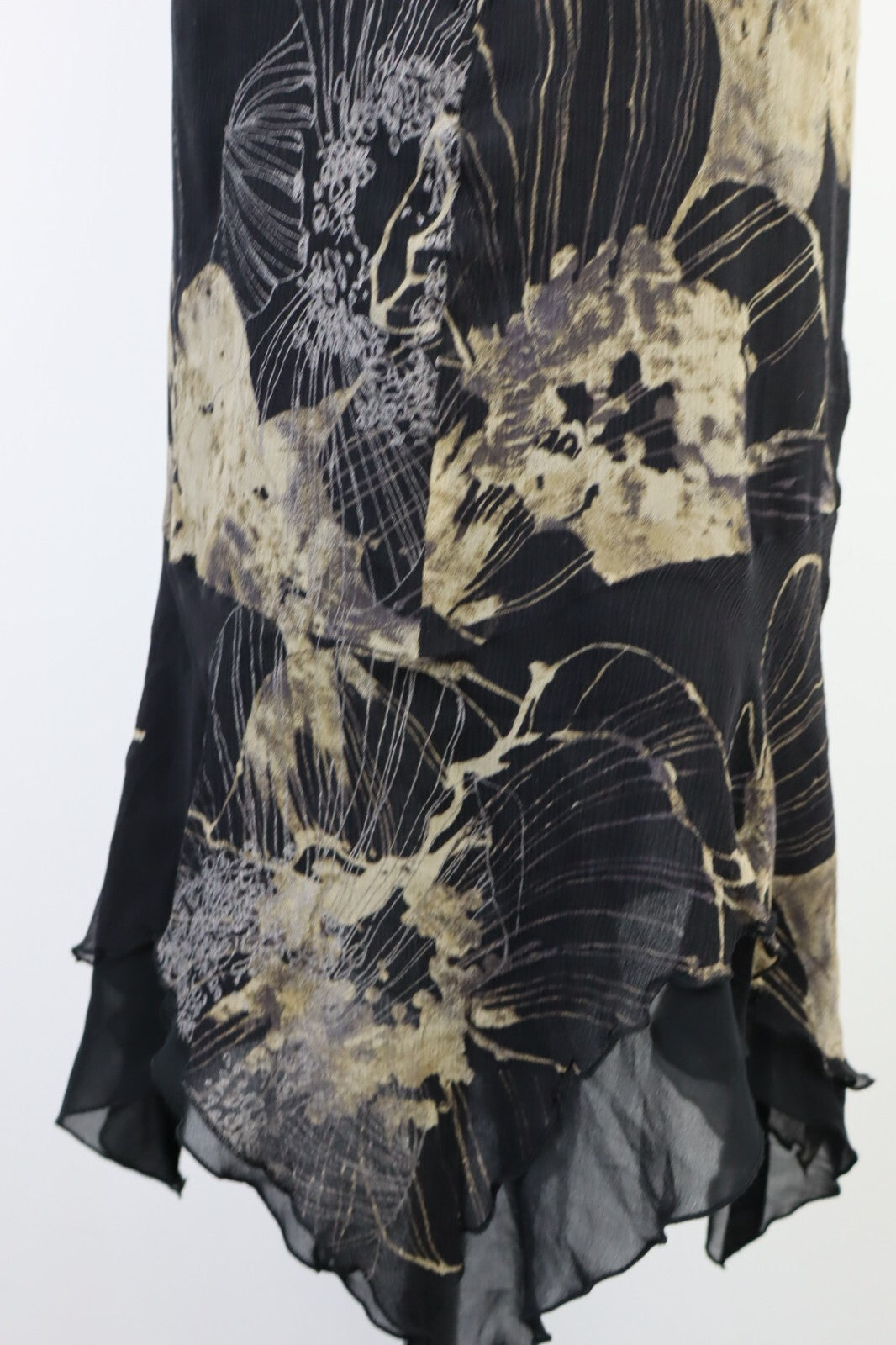 VERA MONT VESTITO DONNA TG 38 WOMAN RETRO' LUXURY VINTAGE CHIFFON Y2K 2000'S