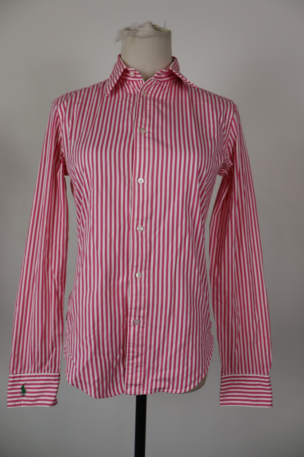 RALPH LAUREN CAMICIA DONNA TG. 4 WOMAN SHIRT CASUAL VINTAGE COTONE