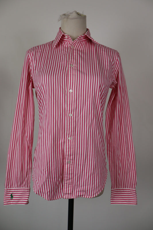 RALPH LAUREN CAMICIA DONNA TG. 4 WOMAN SHIRT CASUAL VINTAGE COTONE