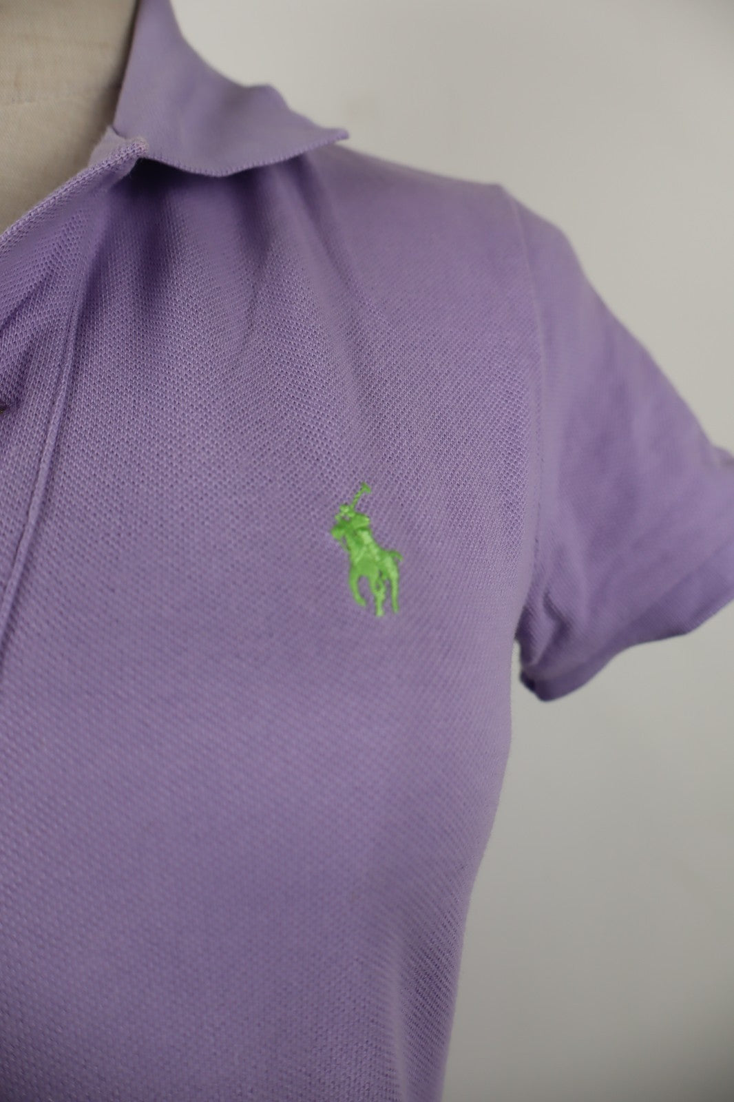 RALPH LAUREN SNINNY POLO DONNA MAGLIA COTONE TG. S WOMAN SHIRT CASUAL VINTAGE
