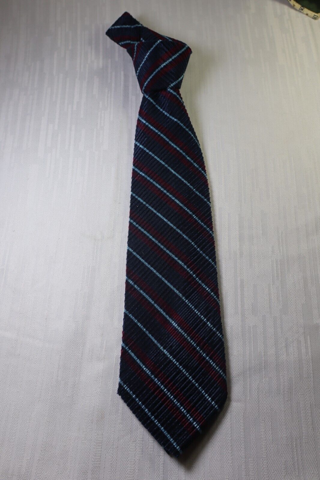 VALENTINO COTONE SETA TIE CRAVATTA NECKTIE ITALY VINTAGE CLASSIC