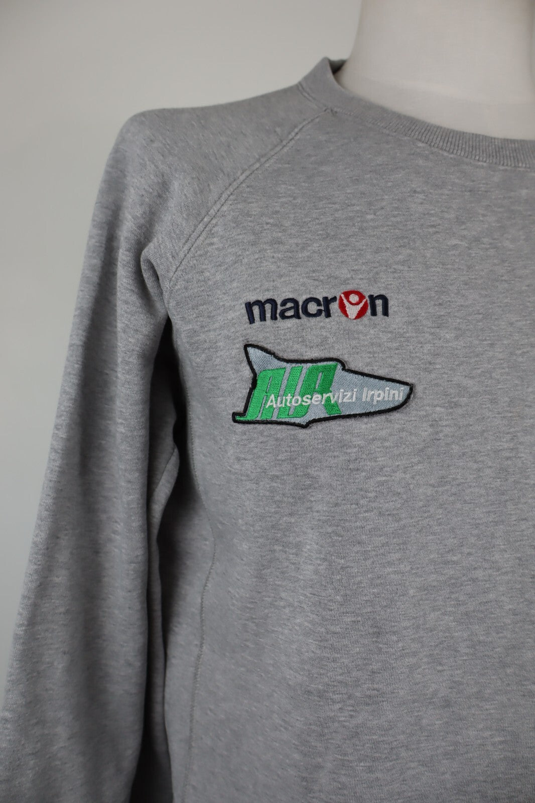 MACRON SCANDONE FELPA MAGLIA BASKET UOMO XL MAN SPORT  SWEATSHIRT COTONE