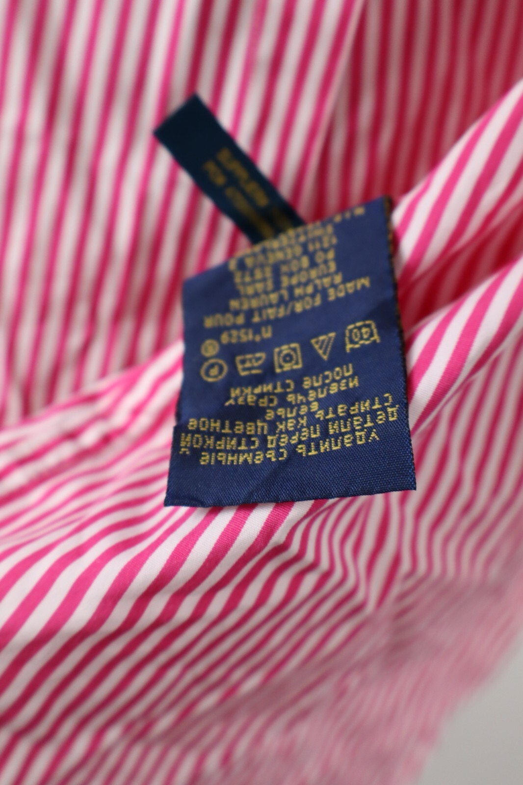 RALPH LAUREN CAMICIA DONNA TG. 4 WOMAN SHIRT CASUAL VINTAGE COTONE