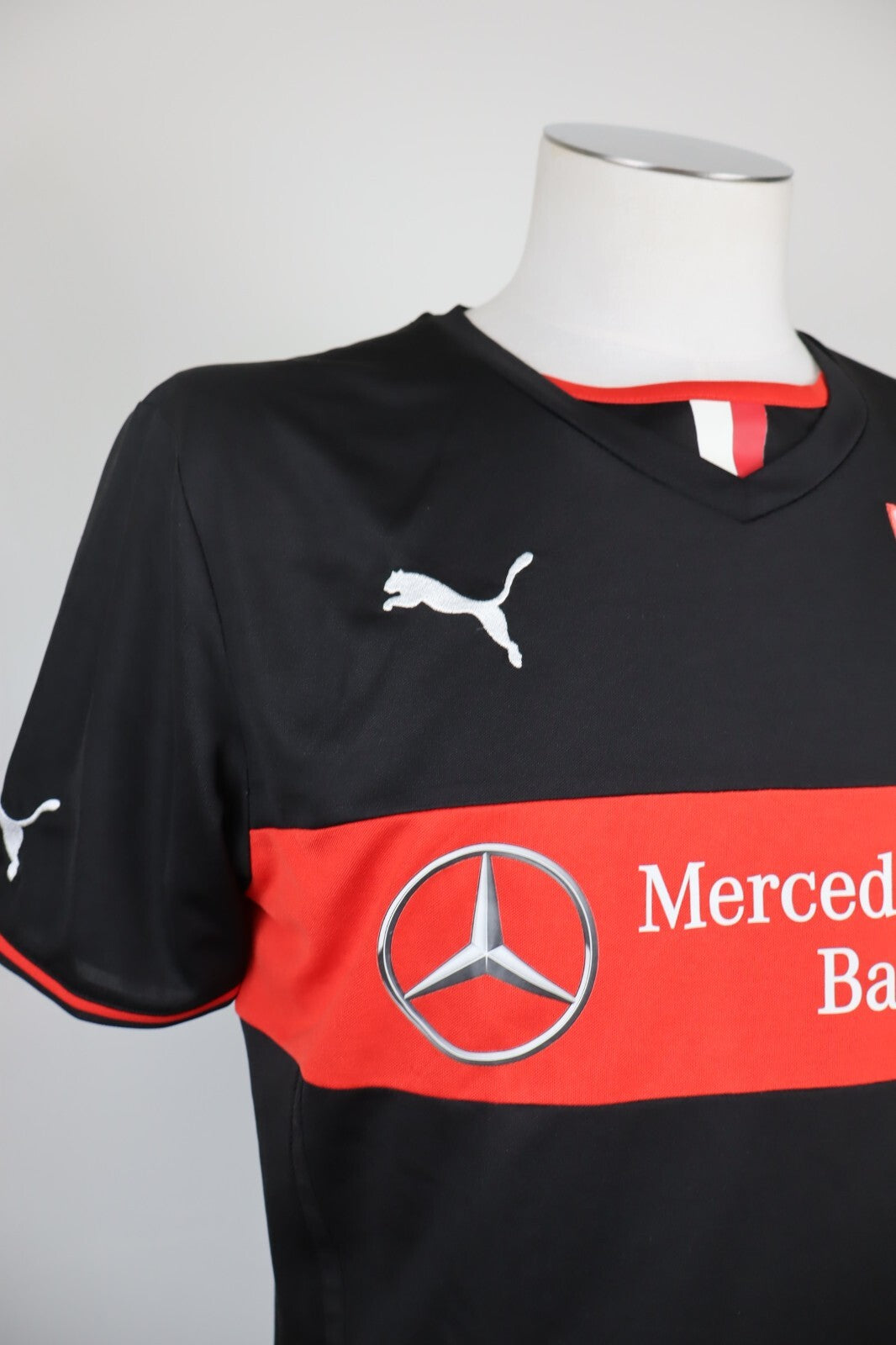 PUMA STUTTGART MAGLIA CALCIO TRIKOT UOMO Tg M T-SHIRT SOCCER JERSEY VINTAGE