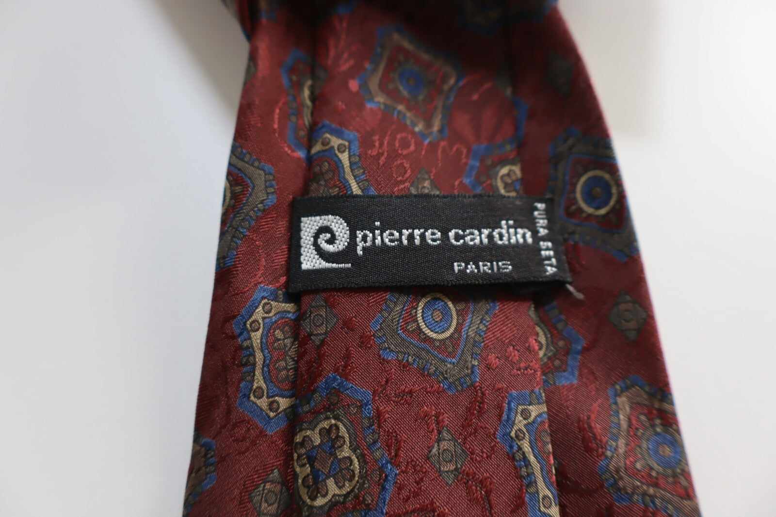 PIERRE CARDIN 100% SILK TIE SETA CRAVATTA NECKTIE MADE IN ITALY CLASSIC