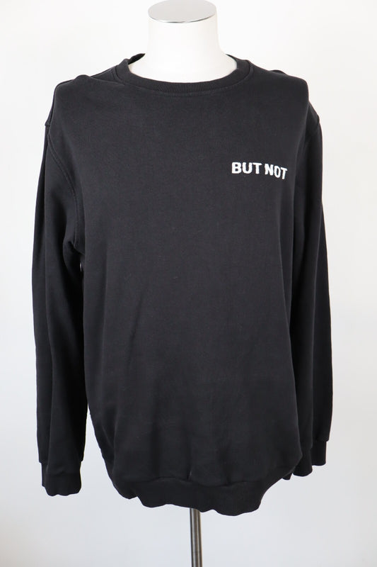 BUT NOT FELPA MAGLIA COTONE UOMO Tg XL MAN COTTON JACKET SWEATSHIRT VINTAGE