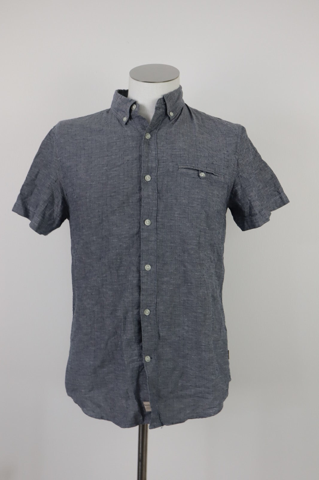 TIMBERLAND CAMICIA UOMO TG S MAN SHIRT CASUAL VINTAGE COTONE COTTON