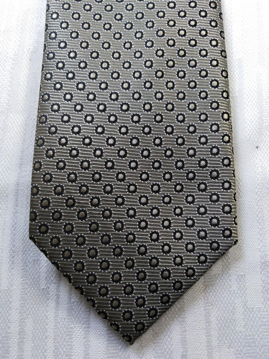 GIORGIO MARIANI 100% SETA SILK TIE CRAVATTA NECKTIE ITALY VINTAGE SELF TIPPED