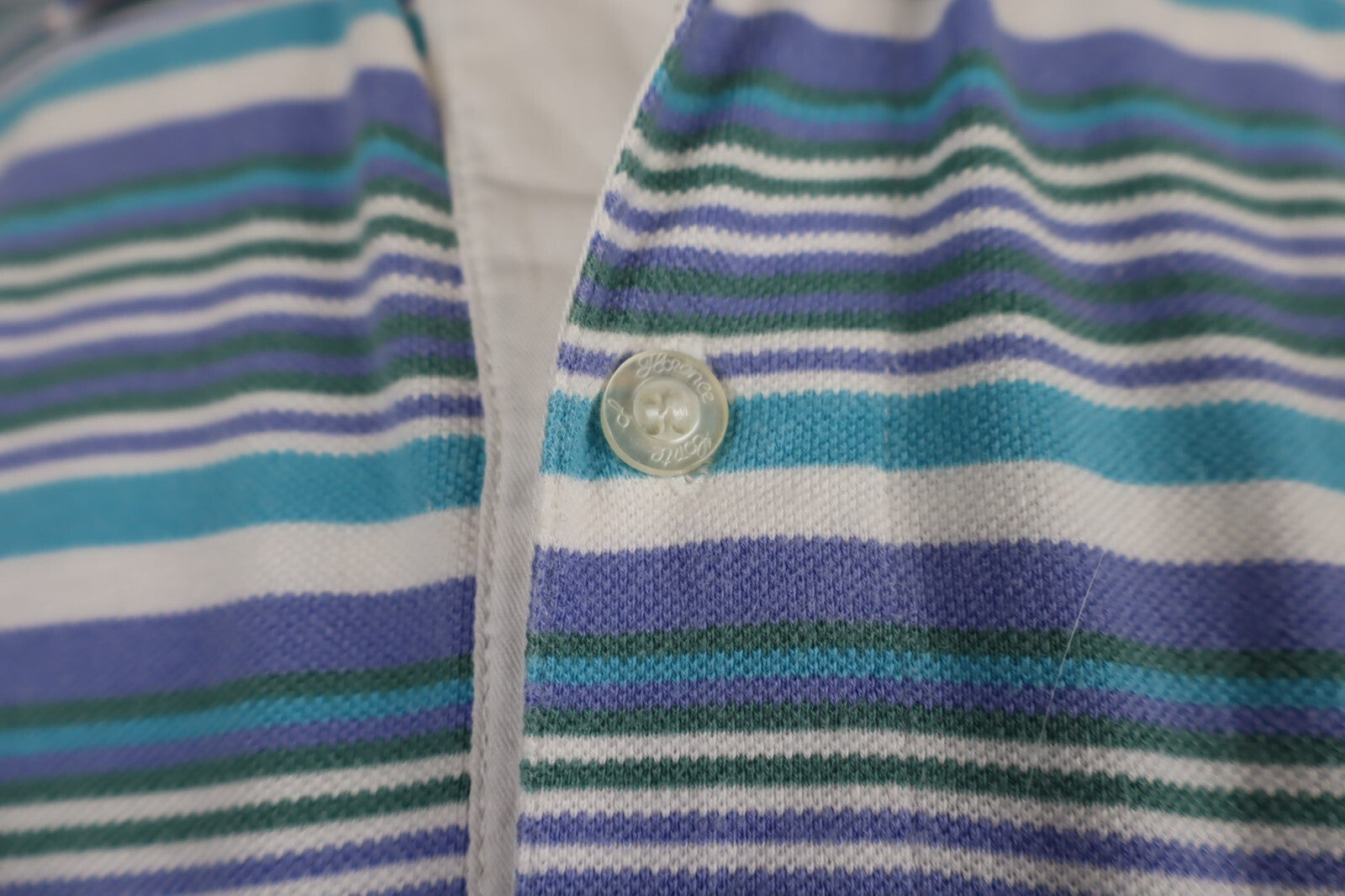 CONTE OF FLORENCE MAGLIA POLO UOMO TG. L MAN COTONE SHIRT CASUAL VINTAGE COTONE