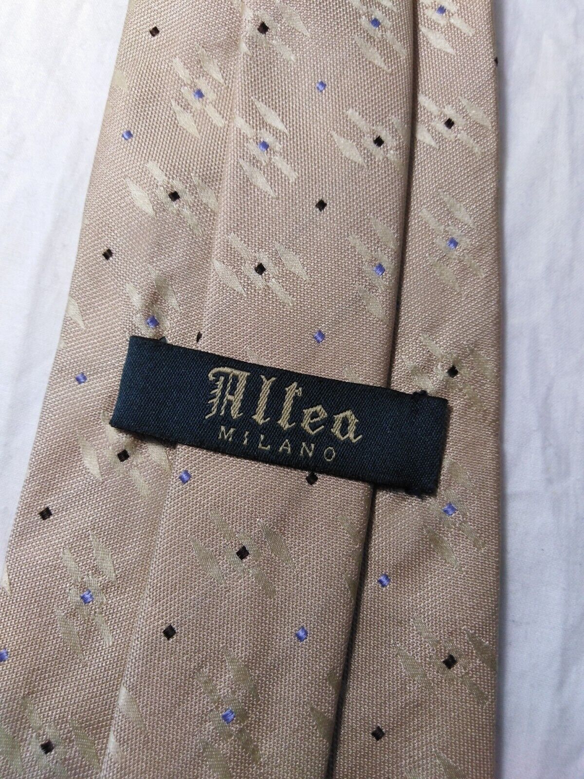 ALTEA MILANO 100% SILK TIE SETA CRAVATTA NECKTIE MADE IN ITALY