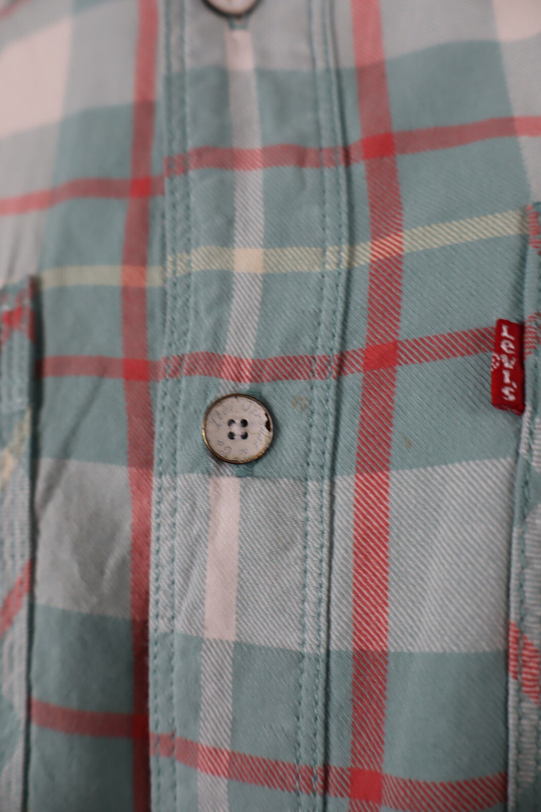 LEVI'S STRAUSS & CO CAMICIA UOMO TG.L MAN CASUAL COTTON COTONE VINTAGE SHIRT