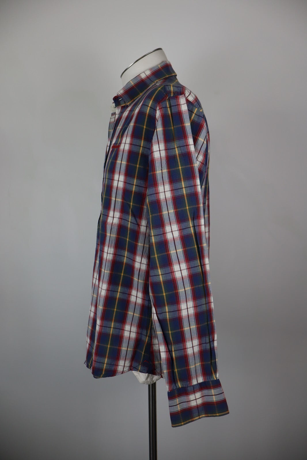 AMERICANINO CAMICIA UOMO COTONE TG. L MAN CASUAL VINTAGE SHIRT COTTON
