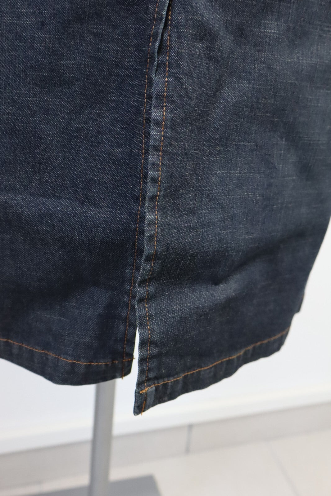 HENRY COTTON'S JEANS GONNA DENIM DONNA WOMAN SKIRT Tg. 48 CASUAL VINTAGE COTONE