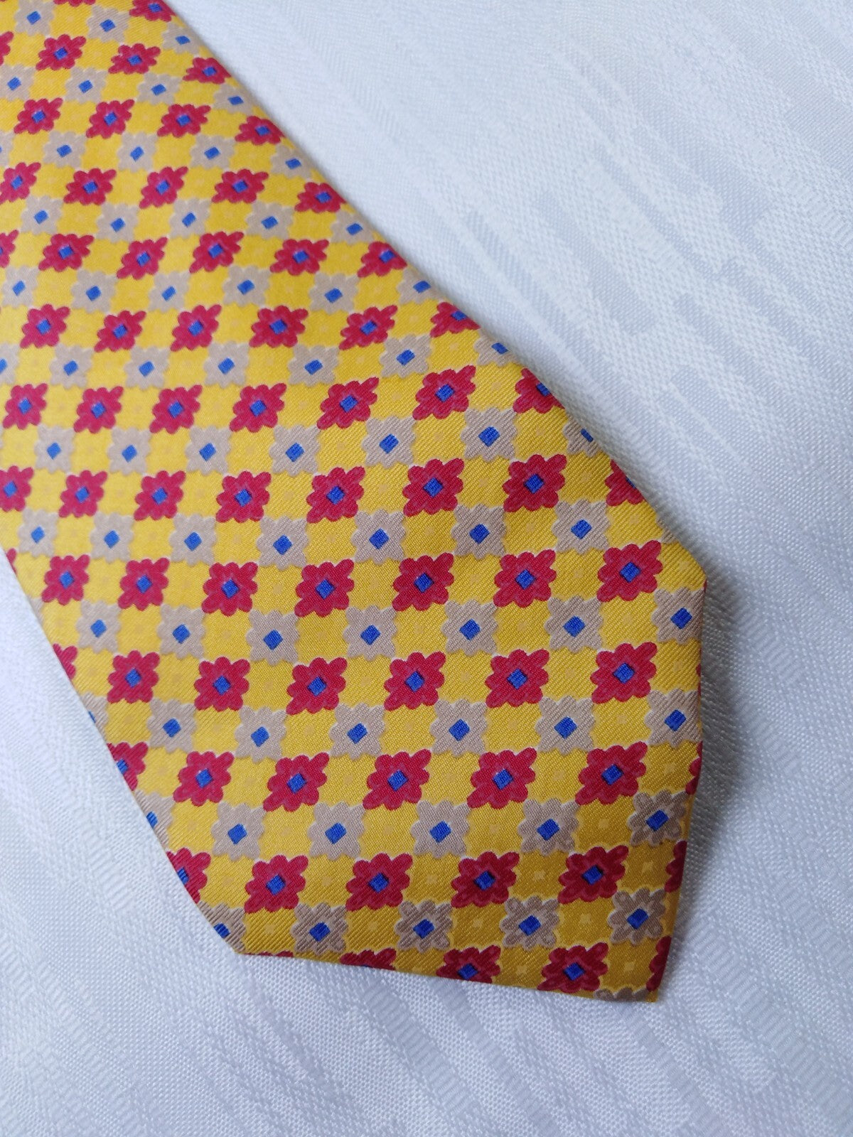 GIANFRANCO FERRE' 100% SETA SILK TIE CRAVATTA NECKTIE ITALY VINTAGE CLASSIC UOMO