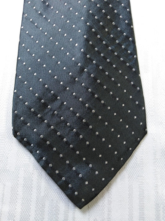 TRUSSARDI 100% SILK TIE SETA CRAVATTA NECKTIE MADE IN ITALY CLASSIC