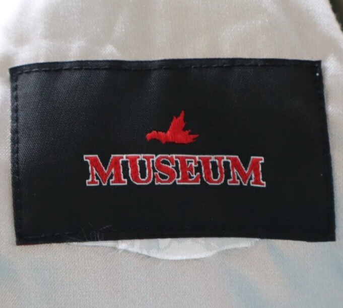 MUSEUM GIUBBINO PIUMINO GIACCA  DONNA Tg. L WOMAN CASUAL JACKET VINTAGE