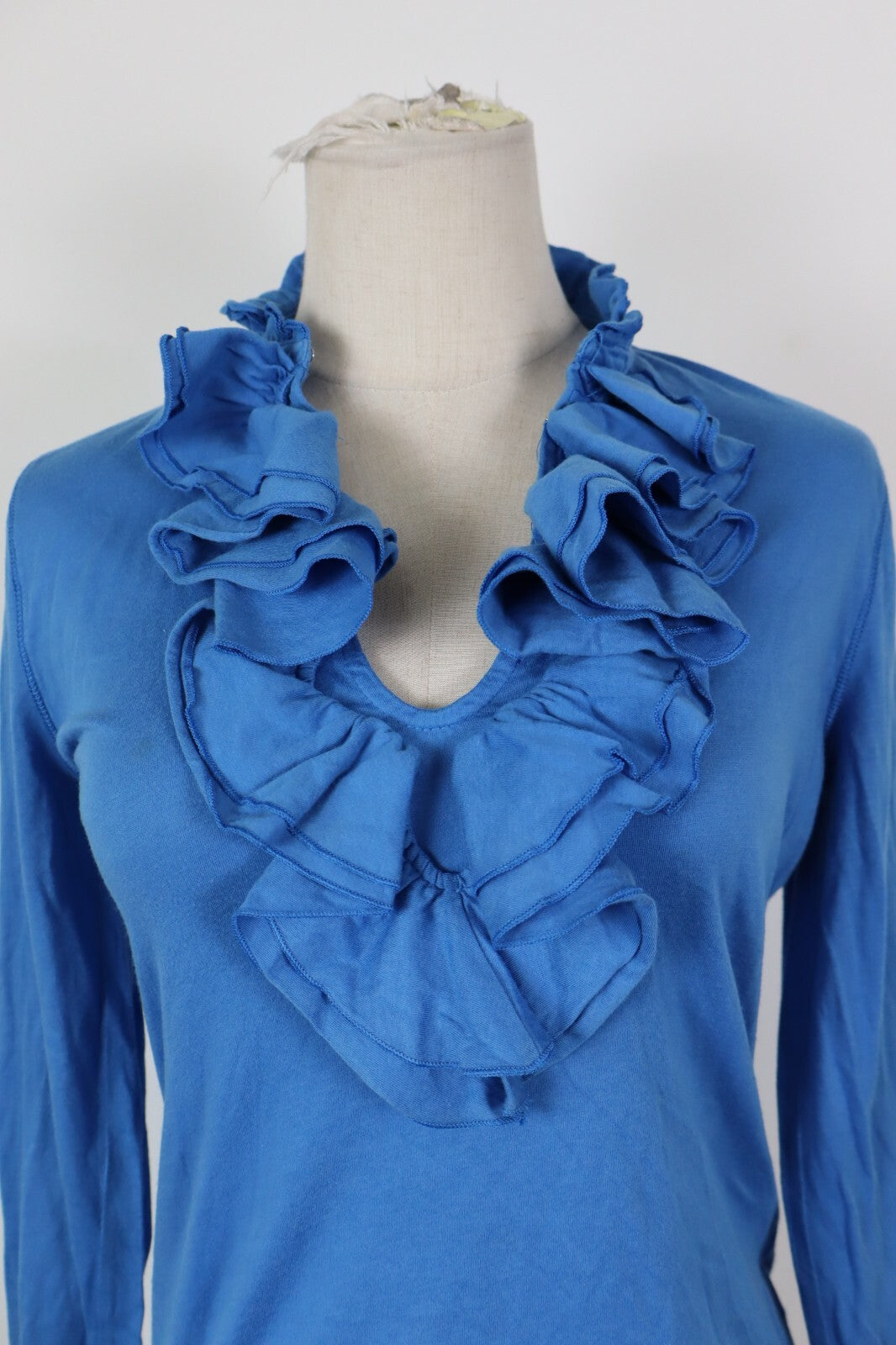 RALPH LAUREN MAGLIA DONNA TG. S WOMAN T-SHIRT CASUAL VINTAGE COTONE