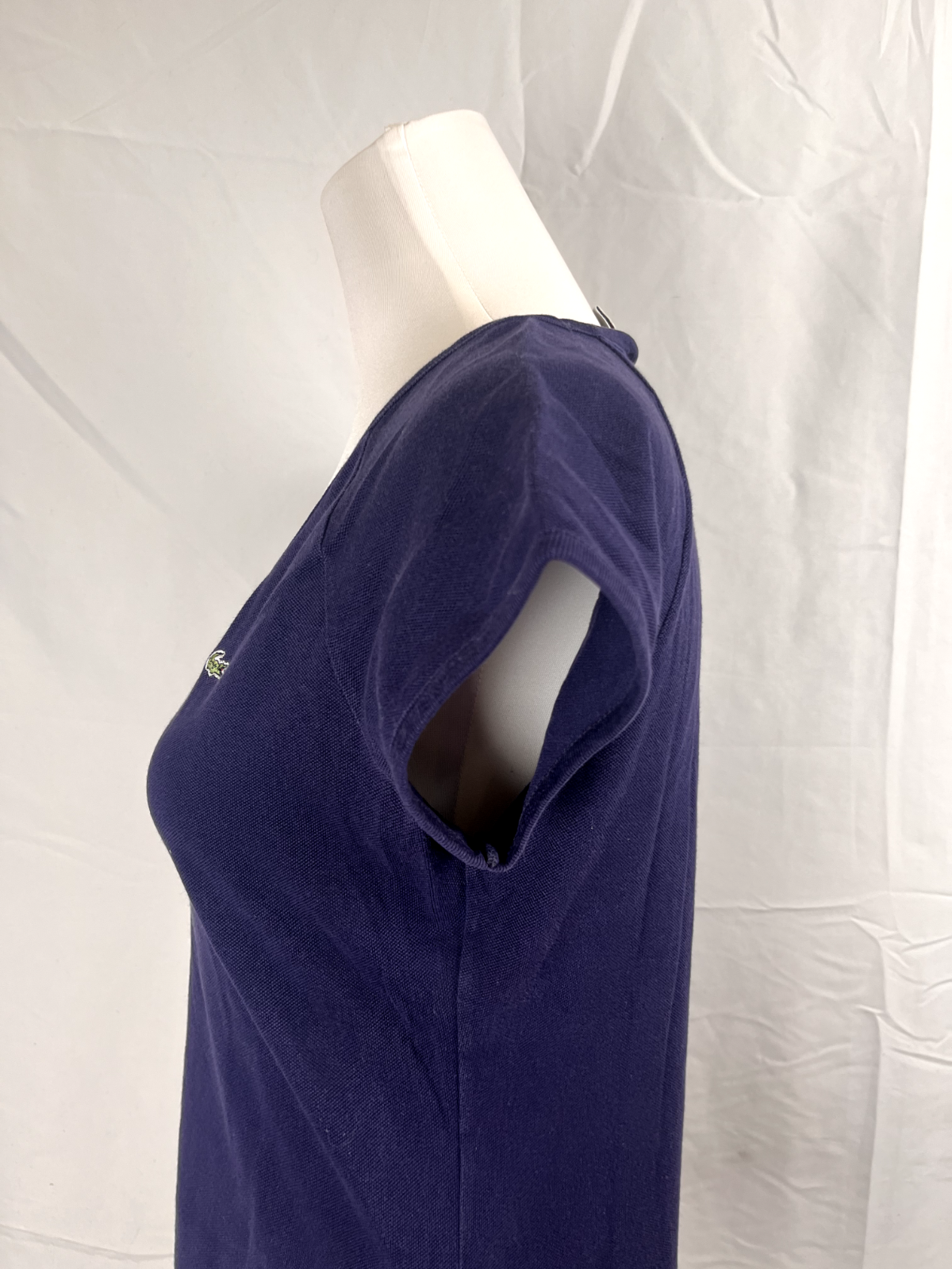 LACOSTE MAGLIA DONNA TG. 40 WOMAN CASUAL VINTAGE T-SHIRT COTONE COTTON