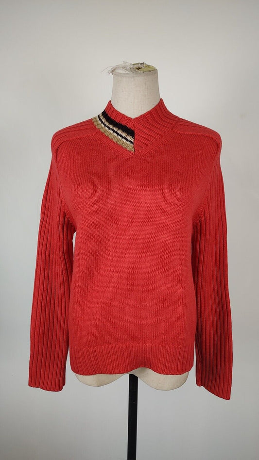 BYBLOS MAGLIONE LANA DONNA Tg. 44 WOMAN CASUAL SWEATER VINTAGE