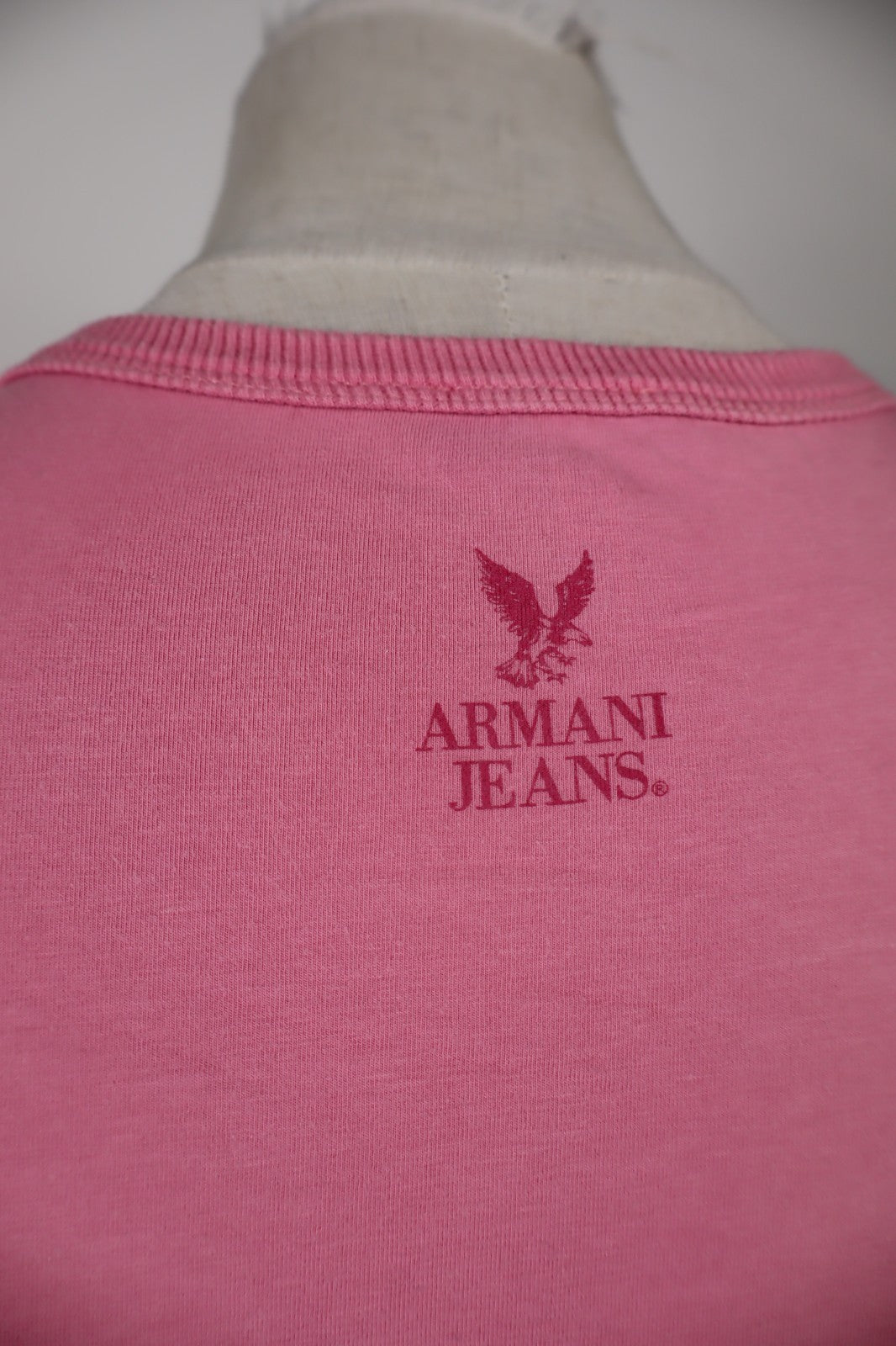 AJ ARMANI JEANS MAGLIA MANICA A 3/4 DONNA TG 40 WOMAN CASUAL VINTAGE TOP T-SHIRT