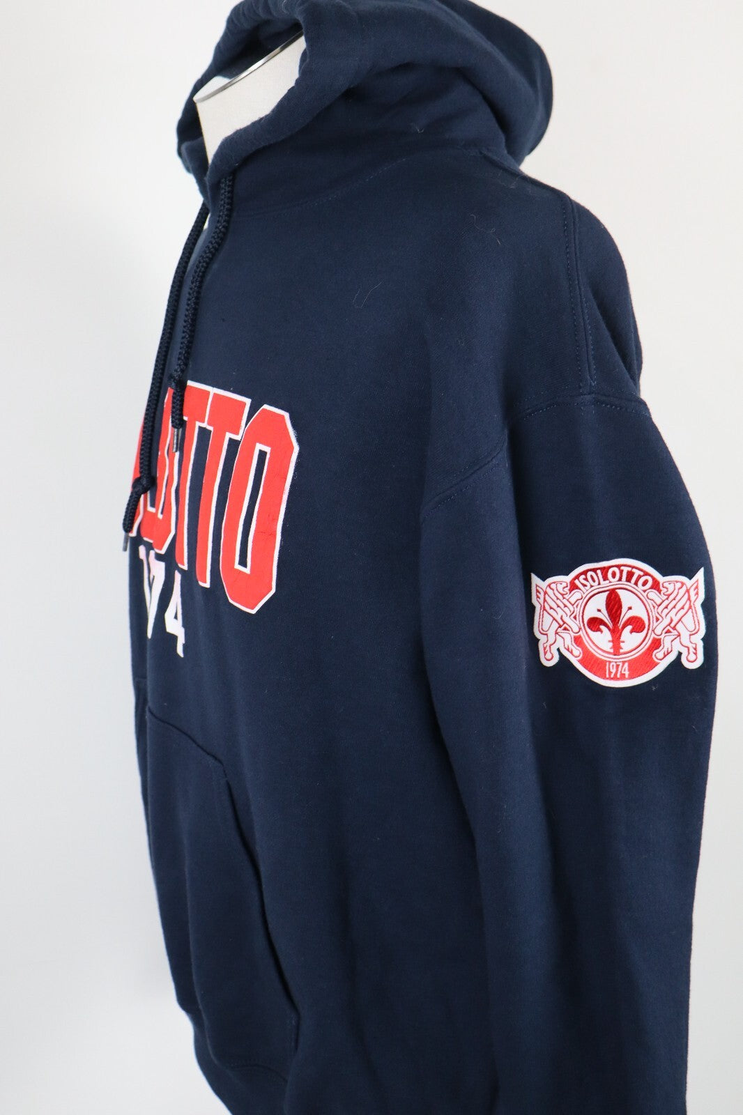 GILBAN FELPA UOMO TG M MAN SWEATSHIRT COTONE CASUAL ISOLOTTO FIORENTINA ULTRAS