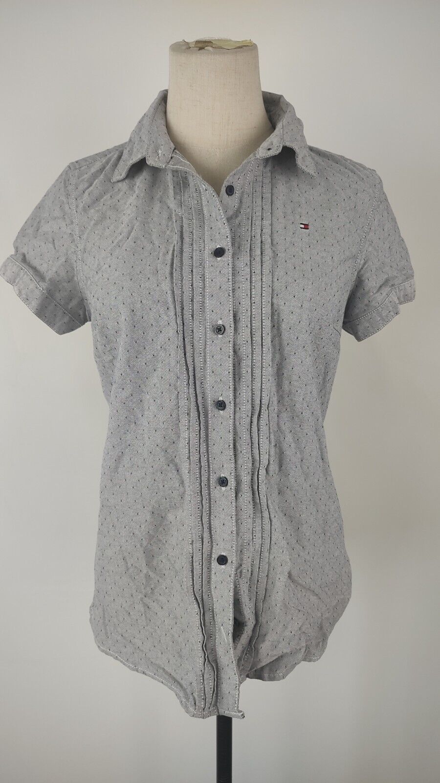 TOMMY HILFIGER CAMICIA  DONNA TG. S WOMAN SHIRT CASUAL VINTAGE COTONE