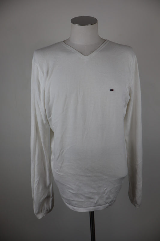 TOMMY HILFIGER MAGLIONE VINTAGE UOMO COTONE Tg. XL MAN COTTON SWEATER CASUAL