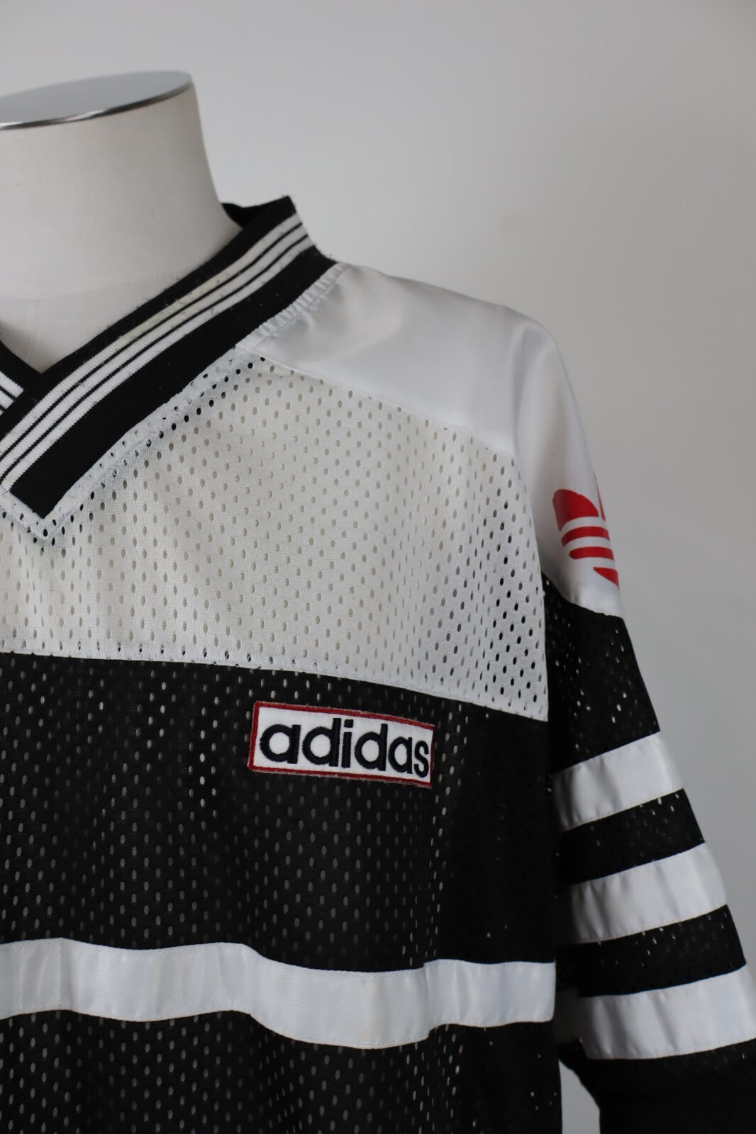 ADIDAS 3 STRIPES '80S MAGLIA SPORTIVA SPORT T-SHIRT UOMO Tg D 7  CASUAL VINTAGE