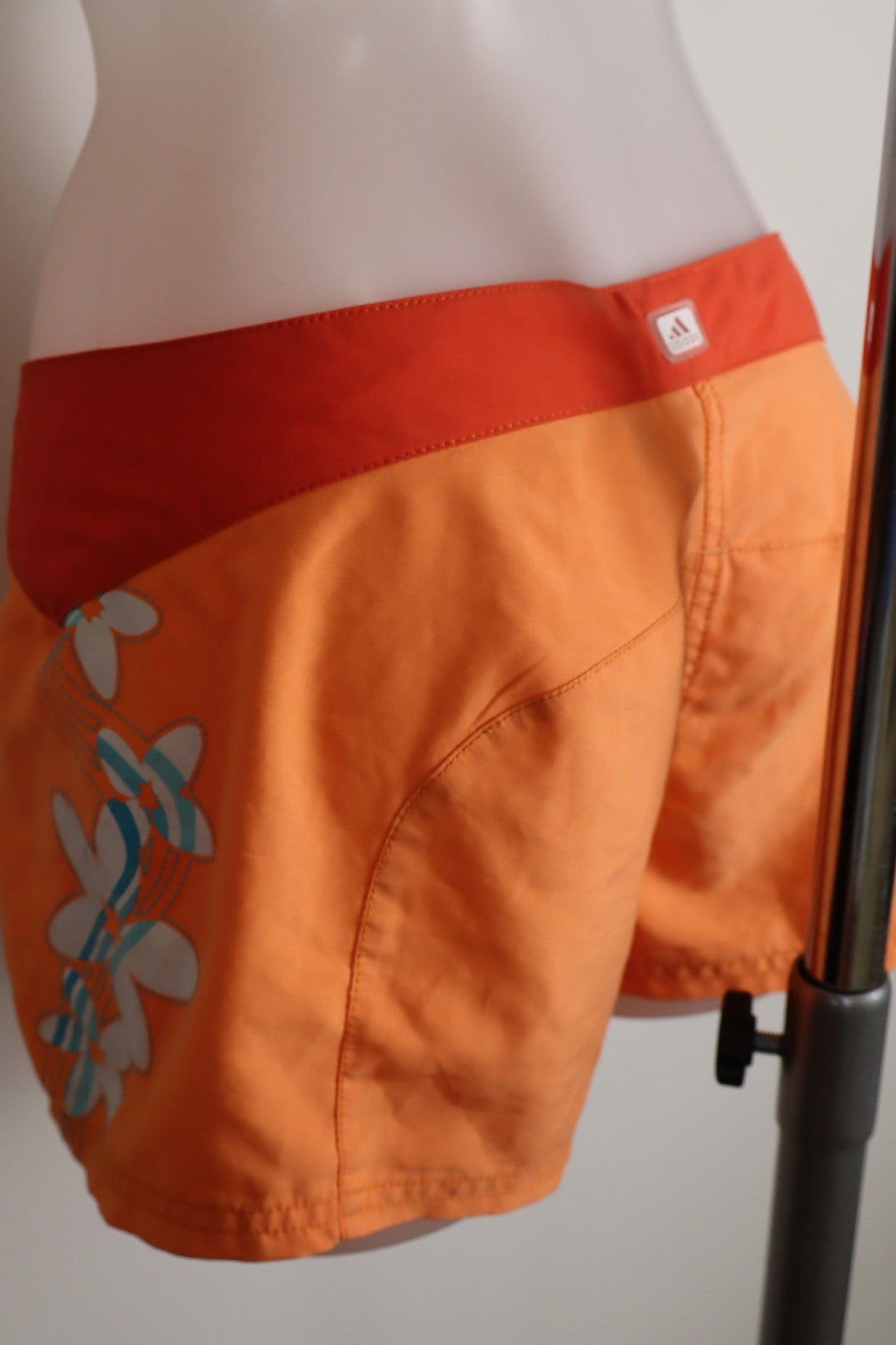 ADIDAS PANTALONCINO DONNA TG 42 WOMAN VINTAGE SHORTS CASUAL MARE COSTUME