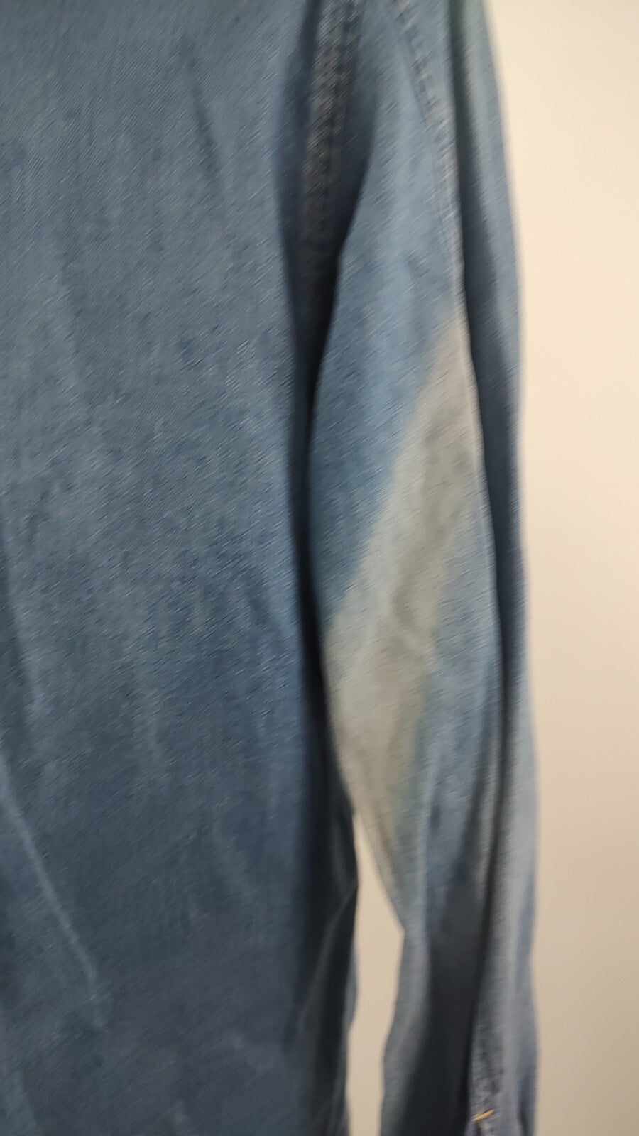 LEVI'S CAMICIA UOMO DENIM JEANS TG. S MAN CASUAL VINTAGE SHIRT