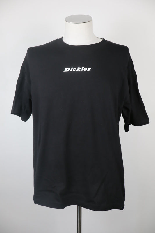 DICKIES MAGLIA UOMO TG XS MAN T-SHIRT CASUAL VINTAGE COTONE COTTON LOGO NERO