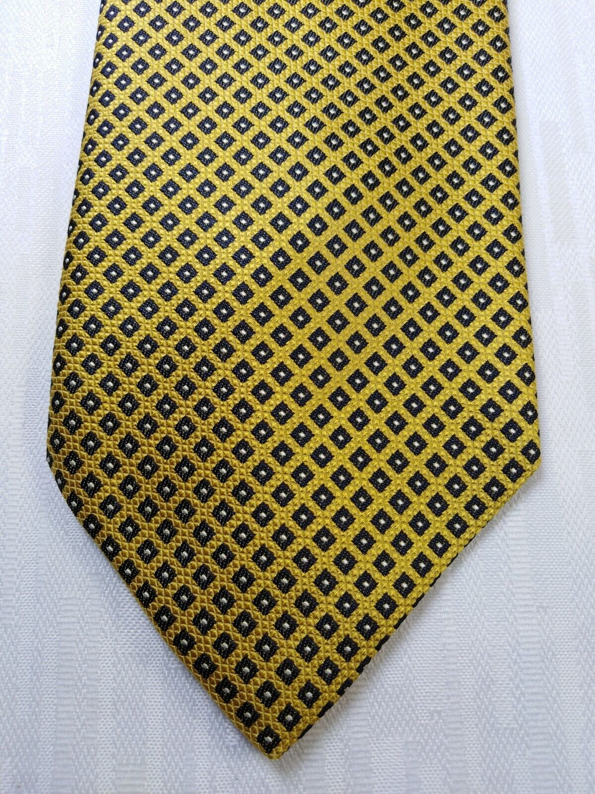 LUIGI PANZANAPOLI 100%  SILK TIE SETA CRAVATTA NECKTIE MADE IN ITALY