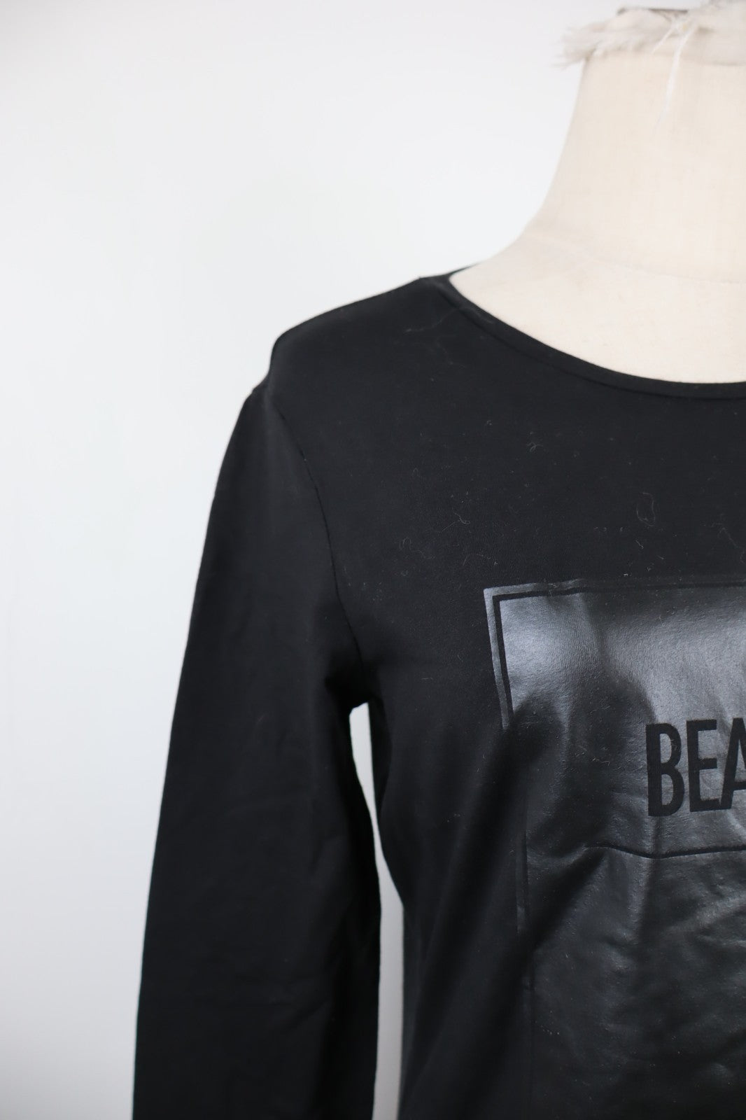 ARMANI JEANS MAGLIA MANICHE LUNGHE COTONE DONNA 40 WOMAN CASUAL VINTAGE T-SHIRT