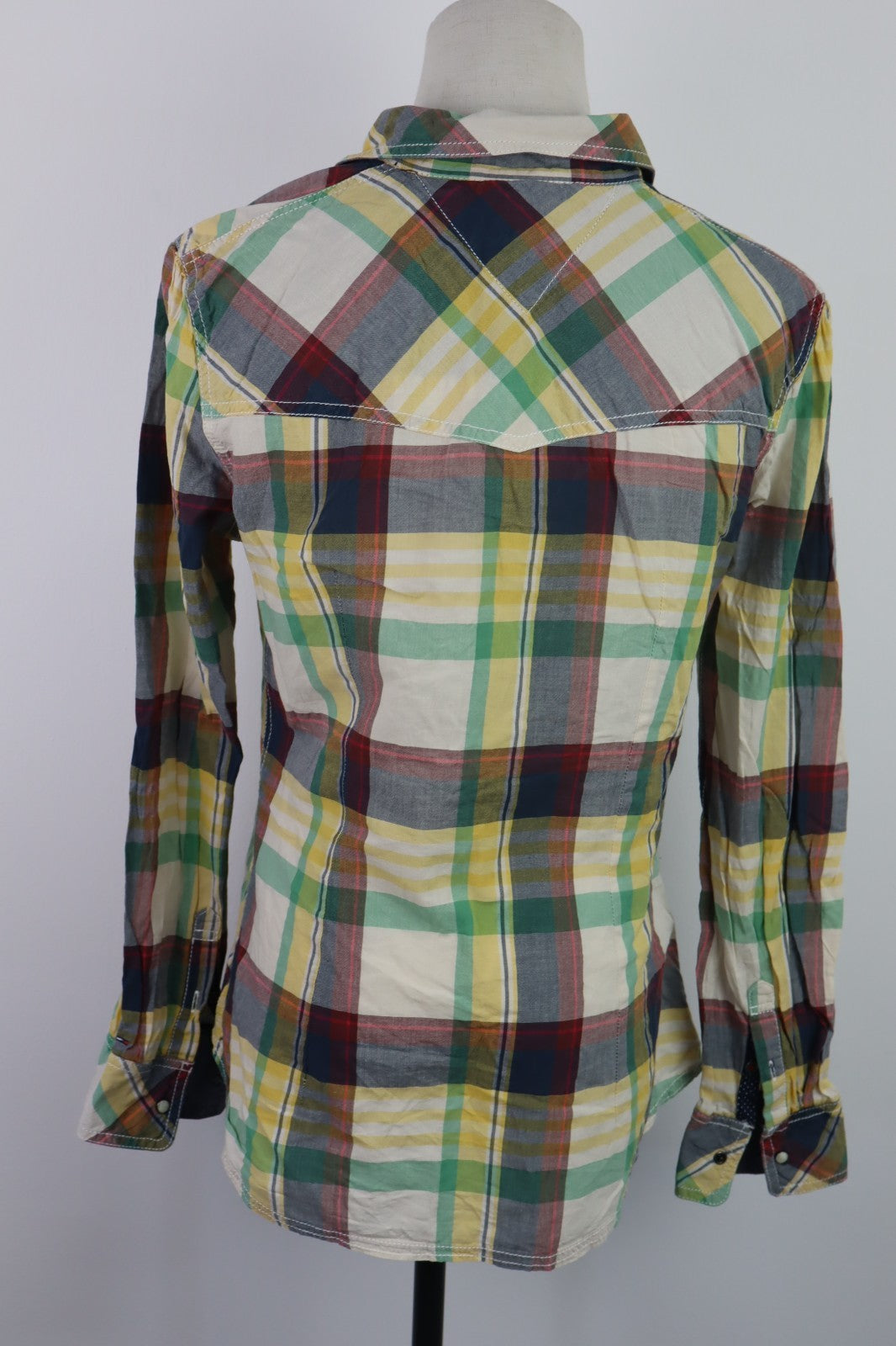 TOMMY HILFIGER CAMICIA DONNA TG L WOMAN SHIRT CASUAL VINTAGE COTONE COTTON