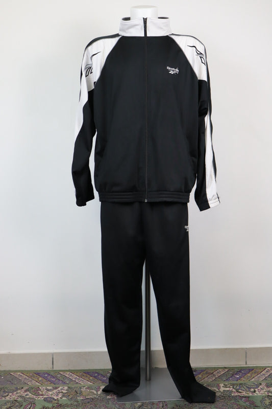 REEBOK TUTA COMPLETA DUE PEZZI Tg. XL TRACKSUIT JACKET PANTS UOMO SPORT