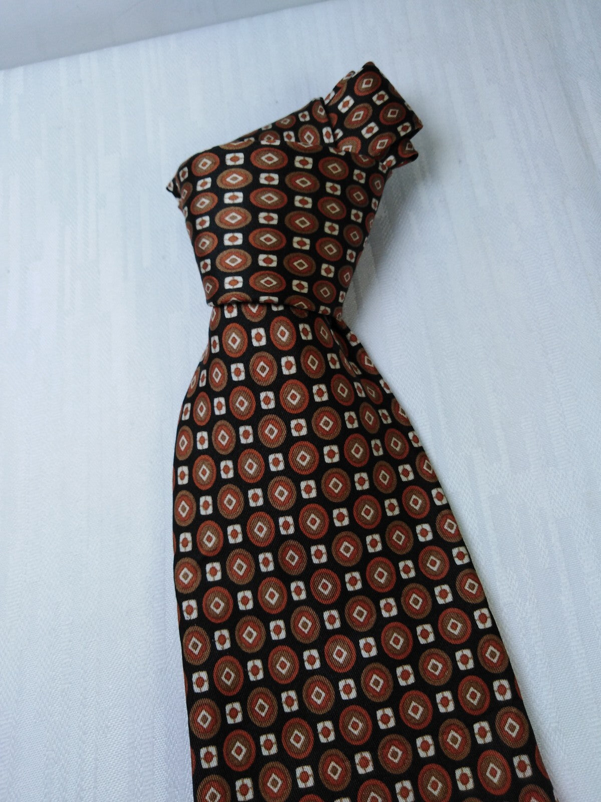 TINO COSMA 100% SETA SILK TIE CRAVATTA NECKTIE MADE ITALY VINTAGE CLASSIC