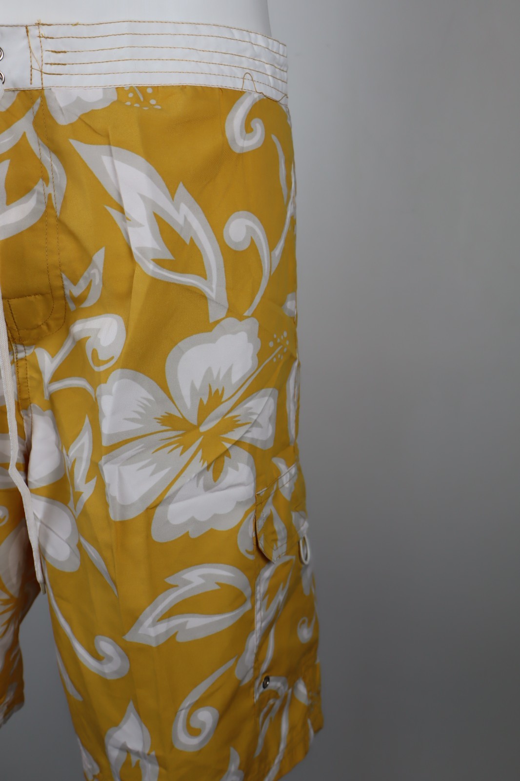 SUNDEK COSTUME PANTALONCINO MARE UOMO TG L MEN SWIMSUIT VINTAGE CASUAL FLOREALE