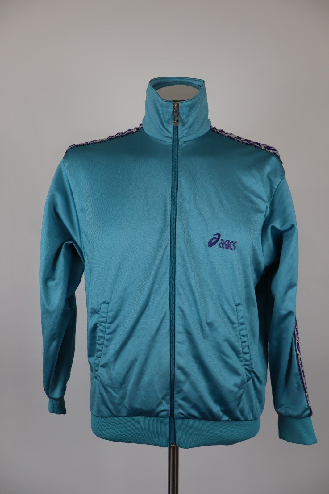 ASICS GIACCA SPORTIVA UOMO Tg. 42 MAN VINTAGE CASUAL SPORT JACKET