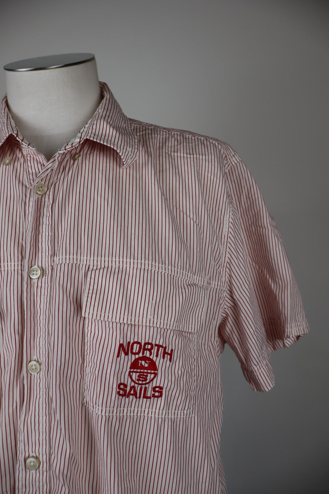 NORTH SAILS CAMICIA UOMO COTONE TG. 2XL  MAN CASUAL VINTAGE SHIRT COTTON