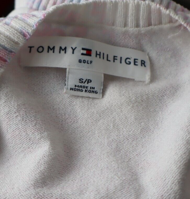 TOMMY HILFIGER MAGLIONE MAGLIA CARDIGAN COTONE DONNA Tg. S WOMAN CASUAL SWEATER