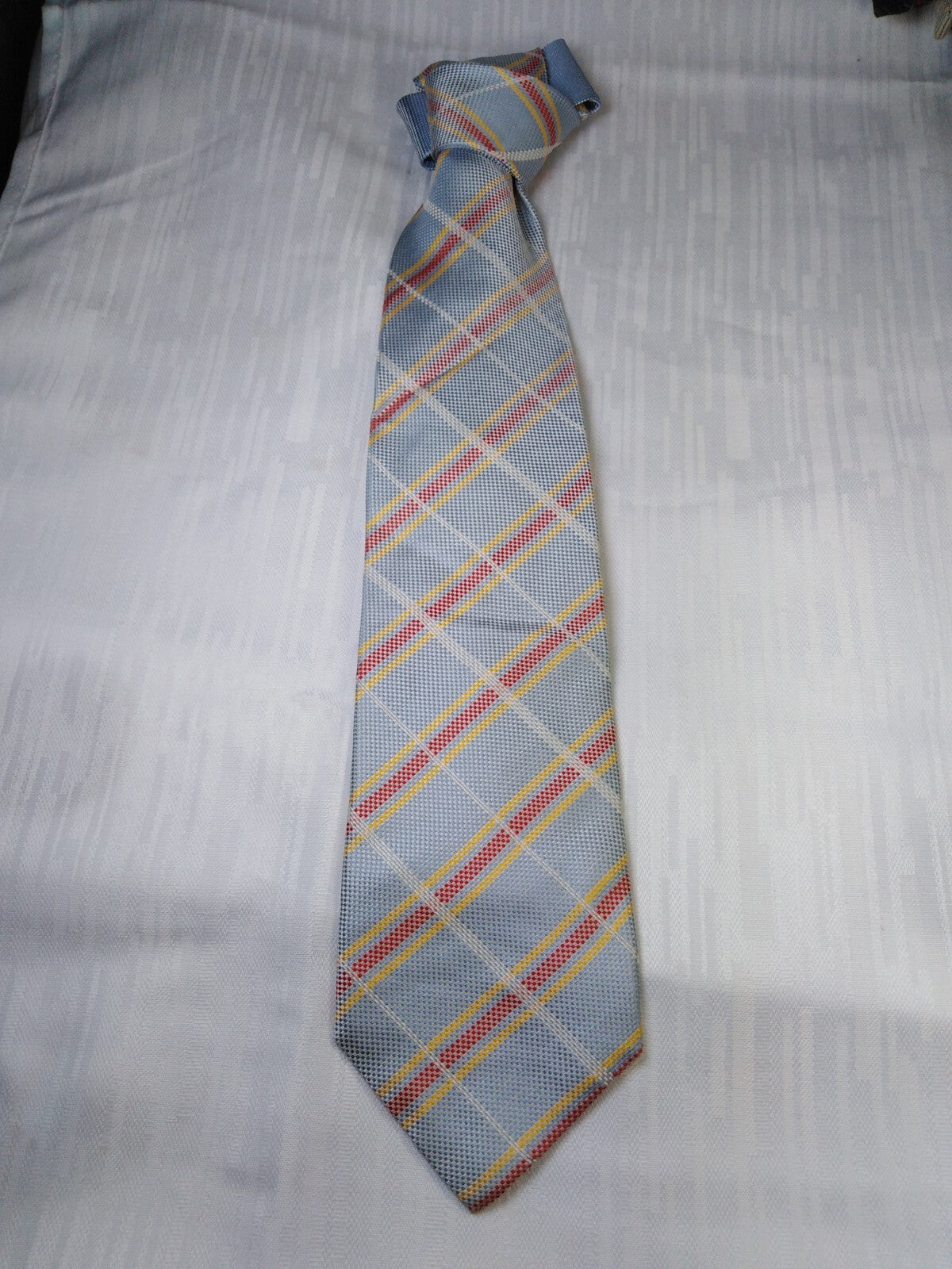 CAMPORA NAPOLI 100% SILK TIE SETA CRAVATTA NECKTIE ITALY VINTAGE SELF TIPPED