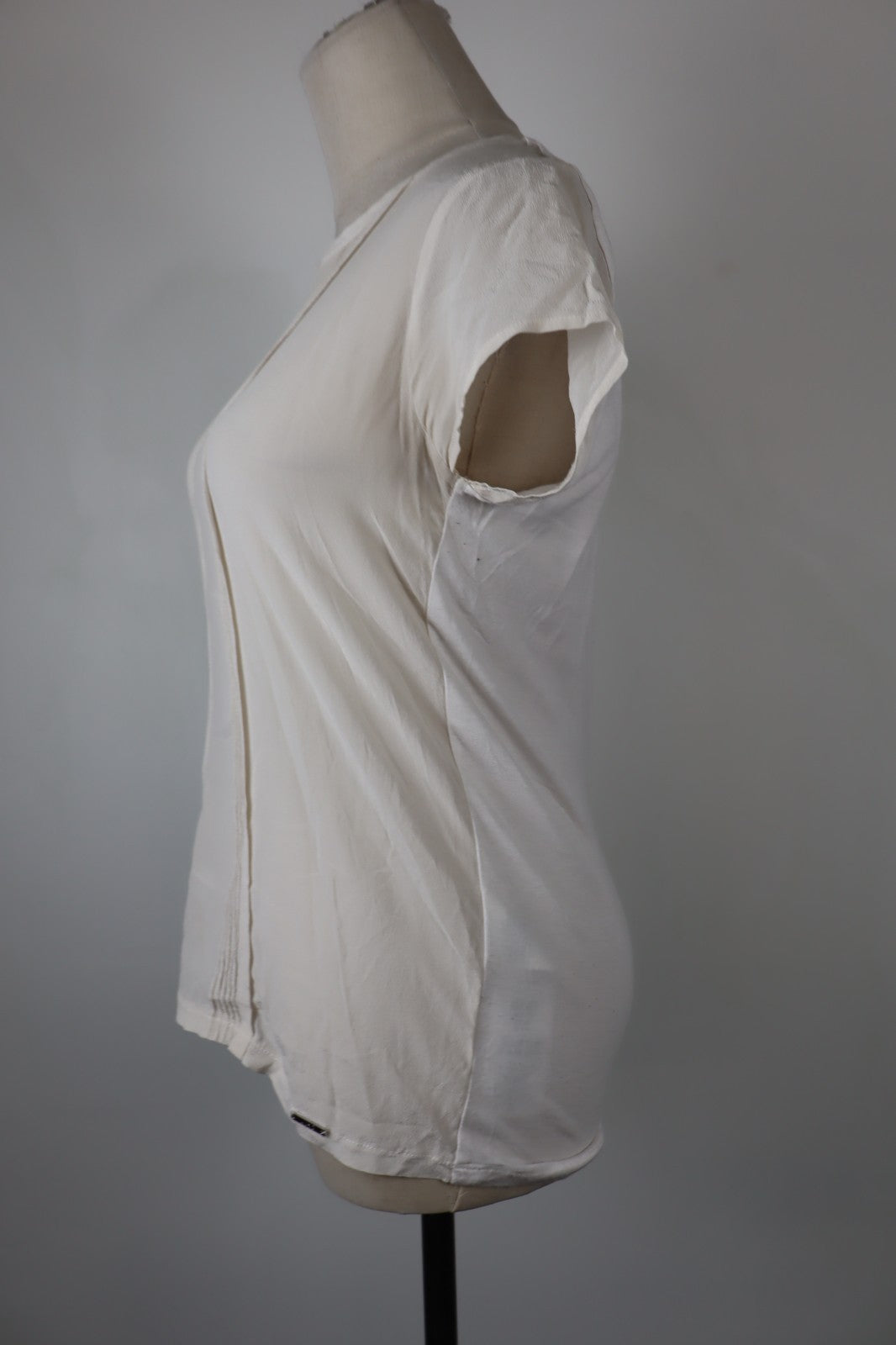 LIU JO MAGLIA DONNA TG. 40 WOMAN CASUAL VINTAGE T-SHIRT TOP SETA SILK