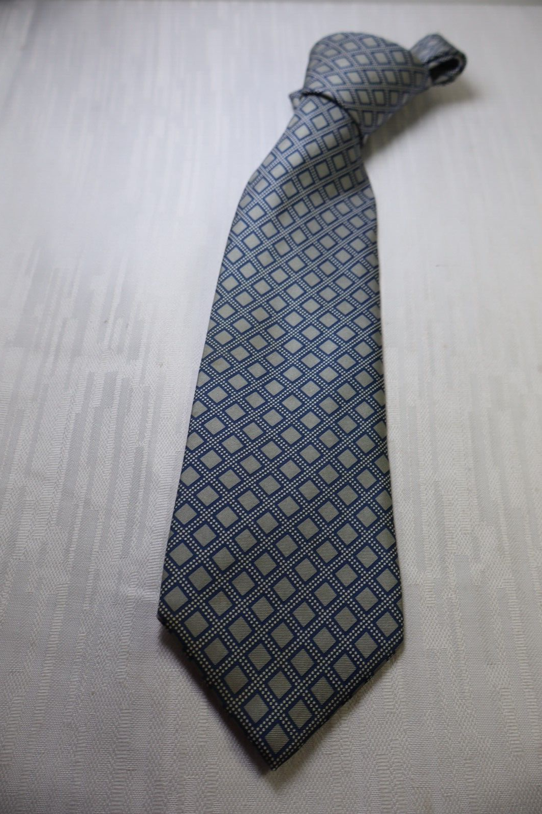 CHARLES JOURDAN 100% SILK TIE SETA CRAVATTA NECKTIE MADE IN FRANCE CLASSIC