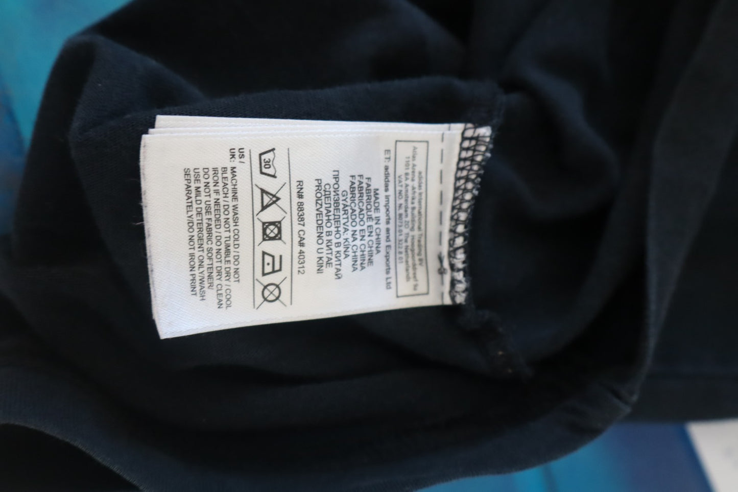 ADIDAS ORIGINALS MAGLIA UOMO TG S MAN T-SHIRT CASUAL VINTAGE COTONE  LOGO