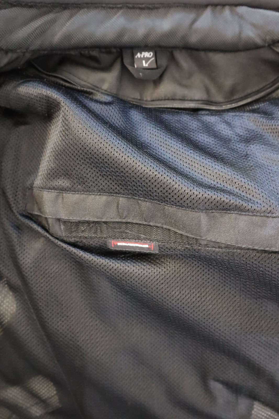 A-PRO GIUBBINO MOTO CON PROTEZIONI UOMO TG L MEN JACKET SPORT